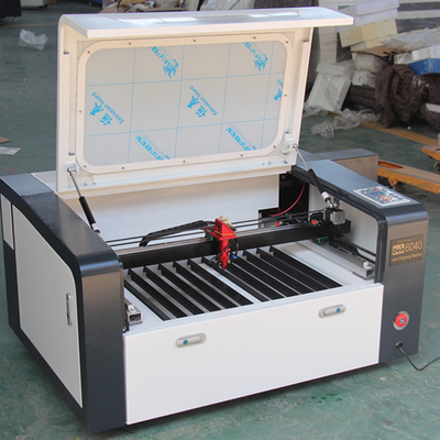 Small Type CO2 Laser Cutter Engraver 6040 Desktop For Nonmetal Materials