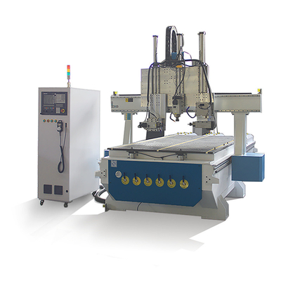 Mulit head 1325 woodworking cnc router machine for wood furnitures