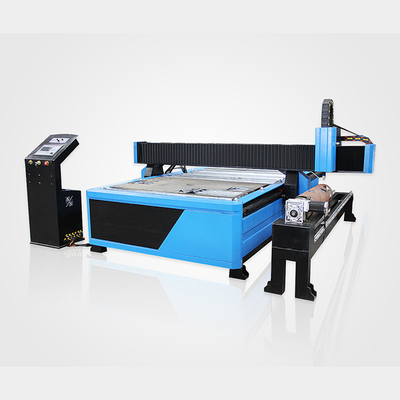 Metal Tube Plasma Cutting Machine For Steel Pipes Plates With Rotary Axis
