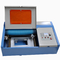 40W Small Laser Engraving Cutting Machine 30x20cm For Rubber Stamp